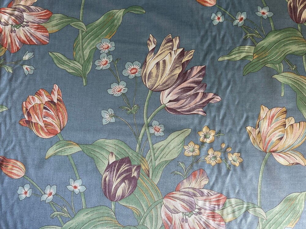 House'N Home Fabrics Upholstery Drapery Wildflowers Pattern Cotton 3' x 54" Fabr